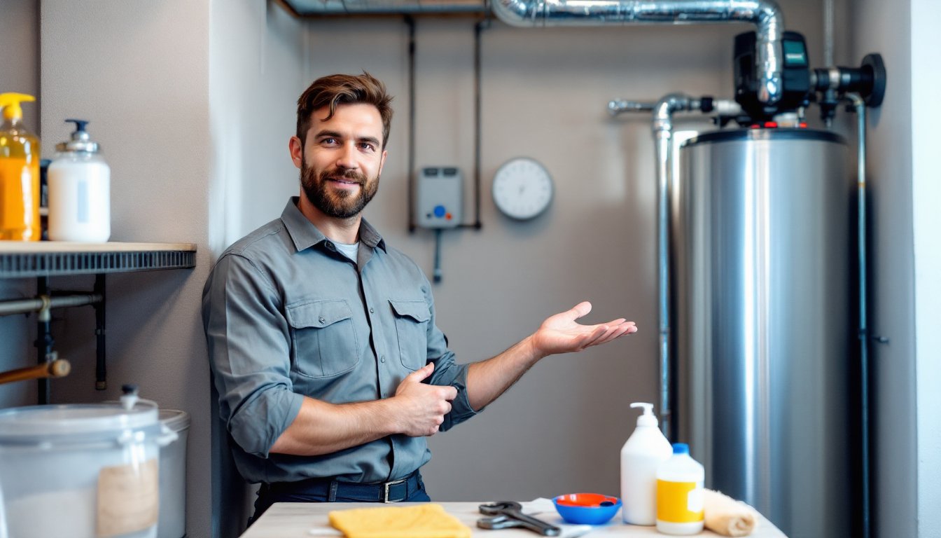 soft water system repair