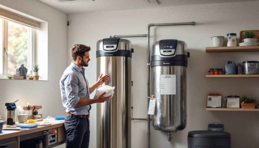 water softener upkeep