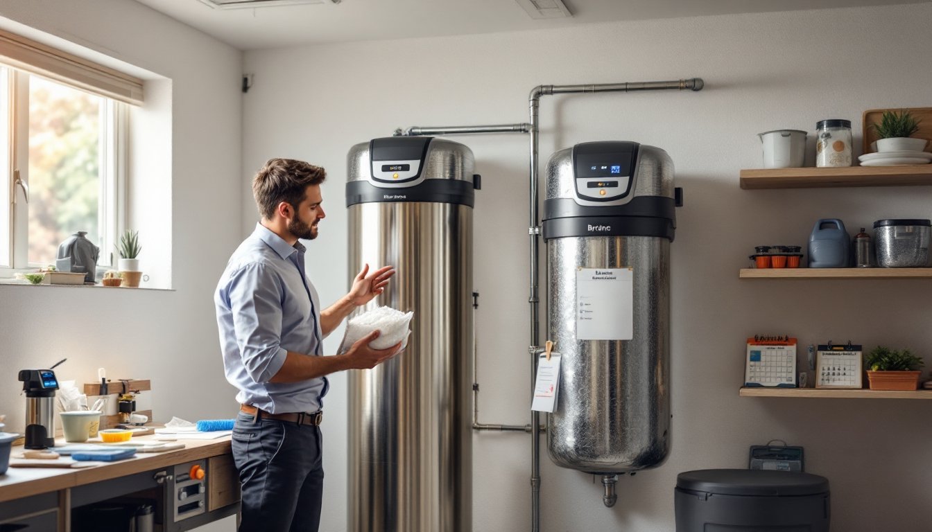 water softener upkeep